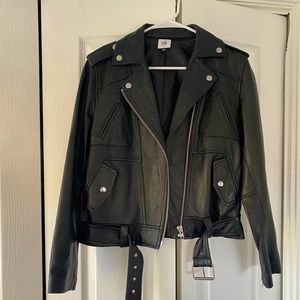 CAbi Outlaw Leather jacket. Worn once. Excellent condition.